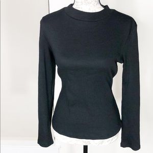 Knit Lace-up sweater